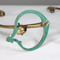 WAS Benson. An original pair of Brass Swan Table Lights. - Thumbnail 18