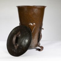 An Arts & Crafts Brass Coal Bucket - Thumbnail 5