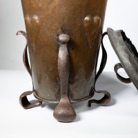 An Arts & Crafts Brass Coal Bucket - Thumbnail 11