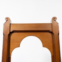 Bruce Talbert Attributed, a Pair of Gothic Revival Walnut Hall Chairs - Thumbnail 8