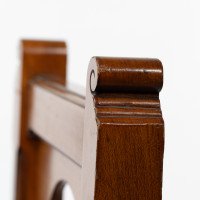 Bruce Talbert Attributed, a Pair of Gothic Revival Walnut Hall Chairs - Thumbnail 11
