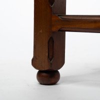 Bruce Talbert Attributed, a Pair of Gothic Revival Walnut Hall Chairs - Thumbnail 17