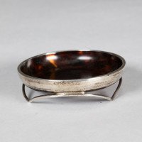 A Silver Pin Dish with Bakelite Centre - Thumbnail 2