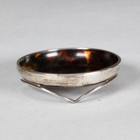 A Silver Pin Dish with Bakelite Centre - Thumbnail 3