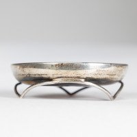 A Silver Pin Dish with Bakelite Centre - Thumbnail 8