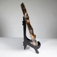 Arts & Crafts, c.1910 Copper Tray with Floral Decoration and Folded Wavy Edge - Thumbnail 3