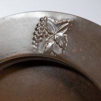 An Arts & Crafts Copper Cake Stand with Three Matching Copper Plates - Thumbnail 12
