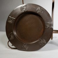 Arts & Crafts, Copper Cake Stand with Three Matching Plates, c.1910 - Thumbnail 11