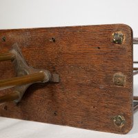 Townshends Birmingham Brassfounders, Arts & Crafts Revolving Tripod Magazine Rack - Thumbnail 17