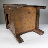 Arts & Crafts Glasgow School Copper Coal Box with Floral Decoration - Thumbnail 13