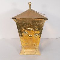 Birmingham Guild of Handicraft. Arts & Crafts Brass Coal Bucket - Thumbnail 3