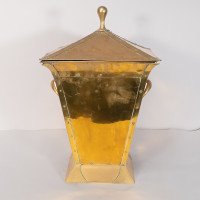 Birmingham Guild of Handicraft. Arts & Crafts Brass Coal Bucket - Thumbnail 5