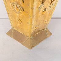 Birmingham Guild of Handicraft. Arts & Crafts Brass Coal Bucket - Thumbnail 12