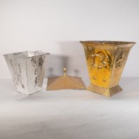Birmingham Guild of Handicraft. Arts & Crafts Brass Coal Bucket - Thumbnail 13