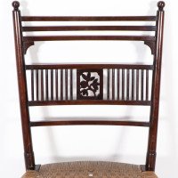 H. W. Batley. Collinson & Lock. An Aesthetic Movement Side Chair with Floral Decor - Thumbnail 7