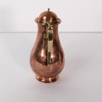 Birmingham Guild of Handicraft. Arts & Crafts Copper & Brass Chocolate Jug - Thumbnail 7