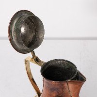 Birmingham Guild of Handicraft. An Arts & Crafts Copper & Brass Chocolate Jug - Thumbnail 13