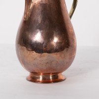 Birmingham Guild of Handicraft. An Arts & Crafts Copper & Brass Chocolate Jug - Thumbnail 14