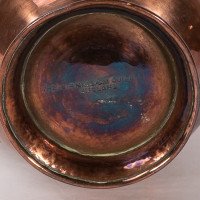Birmingham Guild of Handicraft. An Arts & Crafts Copper & Brass Chocolate Jug - Thumbnail 16