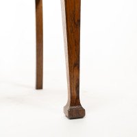 A Set of Four Arts & Crafts Oak Dining Chairs with Comfortable Shaped Backs - Thumbnail 15