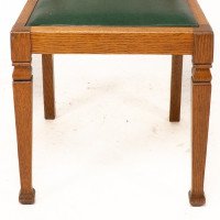 Shapland & Petter. A Set of Four Arts & Crafts Oak Dining Chairs - Thumbnail 13