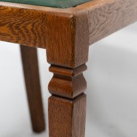 Shapland & Petter, Set of Four Arts & Crafts Oak Dining Chairs - Thumbnail 14