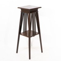 Liberty & Co., E. W. Godwin Style of, Anglo-Japanese Two-Tier Plant Stand - Thumbnail 4