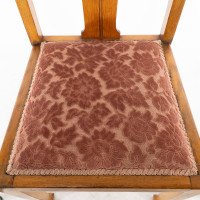Wylie & Lochhead Glasgow. A Set of Six Arts & Crafts Oak Dining Chairs - Thumbnail 17