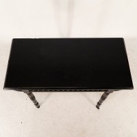 Gillows attributed. An Aesthetic Movement Ebonised games and card table - Thumbnail 9
