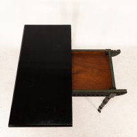 Gillows attributed. An Aesthetic Movement Ebonised games and card table - Thumbnail 10