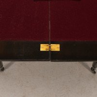 Gillows attributed. An Aesthetic Movement Ebonised games and card table - Thumbnail 12