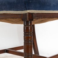 Bruce Talbert for Gillows. A pair of Aesthetic Movement walnut dining chairs - Thumbnail 15