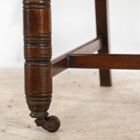 Bruce Talbert for Gillows. A pair of Aesthetic Movement walnut dining chairs - Thumbnail 17
