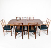 Gordon Russell. Designer W. H. Russell. Rosewood & Mahogany 'Burford' Dining Suite - Thumbnail 8
