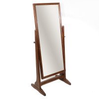 Gordon Russell. Arts & Crafts Oak floor standing full length dressing mirror - Thumbnail 3
