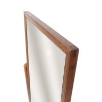 Gordon Russell. Arts & Crafts Oak floor standing full length dressing mirror - Thumbnail 7