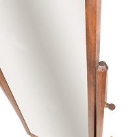 Gordon Russell. Arts & Crafts Oak floor standing full length dressing mirror - Thumbnail 8