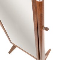 Gordon Russell. Arts & Crafts Oak floor standing full length dressing mirror - Thumbnail 9
