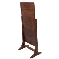 Gordon Russell. Arts & Crafts Oak floor standing full length dressing mirror - Thumbnail 14