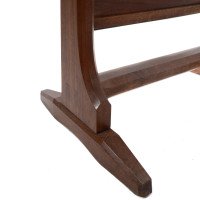 Gordon Russell. Arts & Crafts Oak floor standing full length dressing mirror - Thumbnail 13