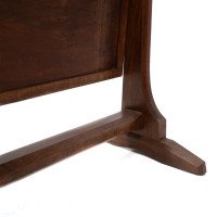 Gordon Russell. Arts & Crafts Oak floor standing full length dressing mirror - Thumbnail 17