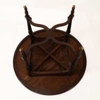 Collinson & Lock, attributed. An Aesthetic Movement Walnut Circular Center Table - Thumbnail 19