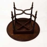 Collinson & Lock, attributed. An Aesthetic Movement Walnut Circular Center Table - Thumbnail 20