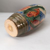 Frank Brangwyn for Royal Doulton. A Pair of Hand Painted Vases - Thumbnail 11