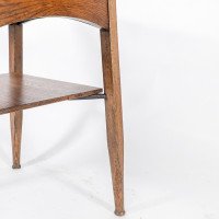 Inglesant of Leicester. Arts & Crafts Oak Two-tier Side Table - Thumbnail 18