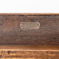 Inglesant of Leicester. Arts & Crafts Oak Two-tier Side Table - Thumbnail 22