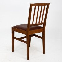 E Barnsley for the Rural Industries Bureau Six Arts & Crafts Oak Dining Chairs - Thumbnail 13