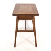 William Birch. Arts & Crafts Oak Card or Game Table with a Swivel & Fold Out Top - Thumbnail 7