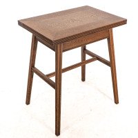 William Birch. Arts & Crafts Oak Card or Game Table with a Swivel & Fold Out Top - Thumbnail 8