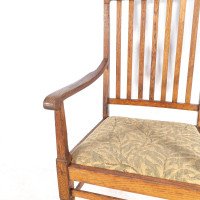Shapland & Petter. A Pair of Arts & Crafts Oak Armchair - Thumbnail 13